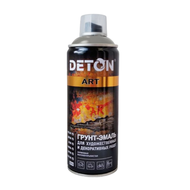 Deton DETON ART - Primer-enamel - Gray - Aerosol, 520 ml DTN-A70712 – buy online | carpaint.kz