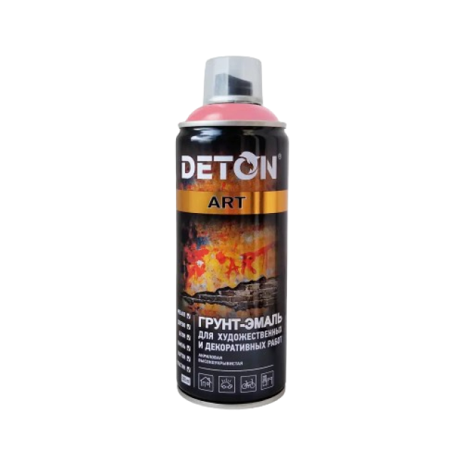 Deton DETON ART - Primer-enamel - Pink - Aerosol, 520 ml DTN-A70685 – buy online | carpaint.kz