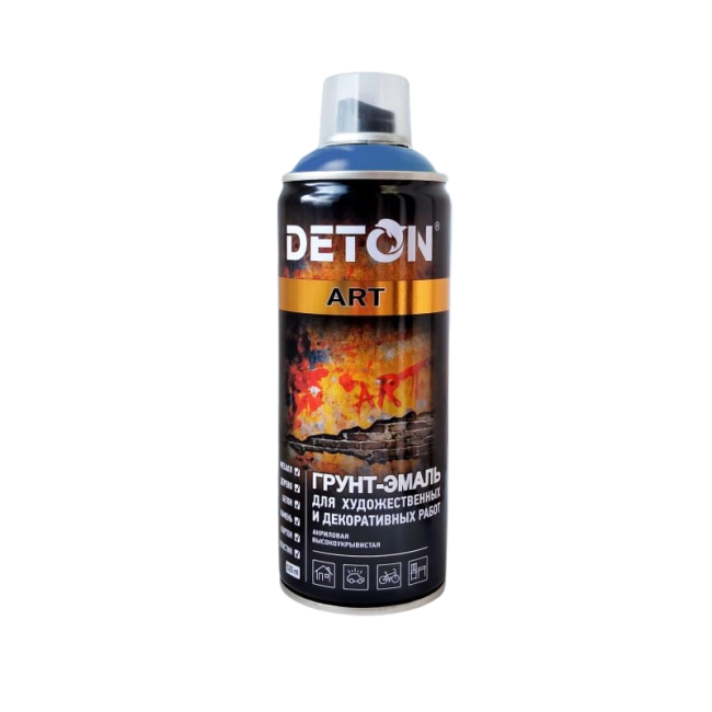 Deton DETON ART - Primer-enamel - Blue - Aerosol, 520 ml DTN-A70681 – buy online | carpaint.kz