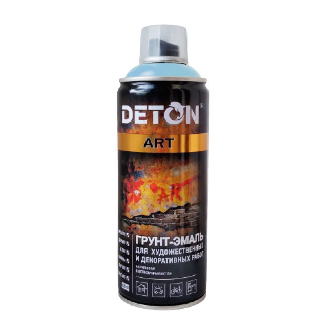 Deton DETON ART - Primer-enamel - Blue ice - Aerosol, 520 ml DTN-A70687 – buy online | carpaint.kz