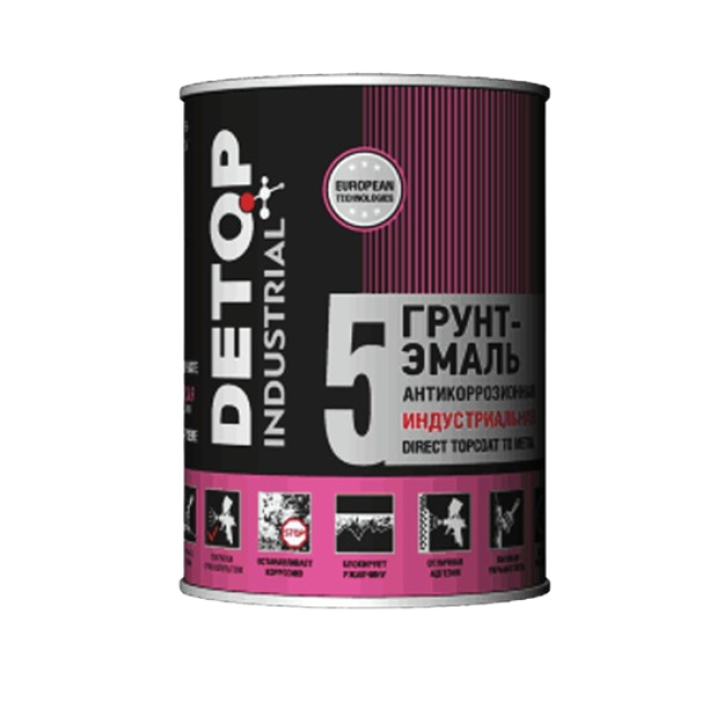 Detop RAL-1003 DETOP No. 5 - 防腐工业底漆磁漆 - 淡黄色，0.75l DTI-P51003 图片 | carpaint.kz