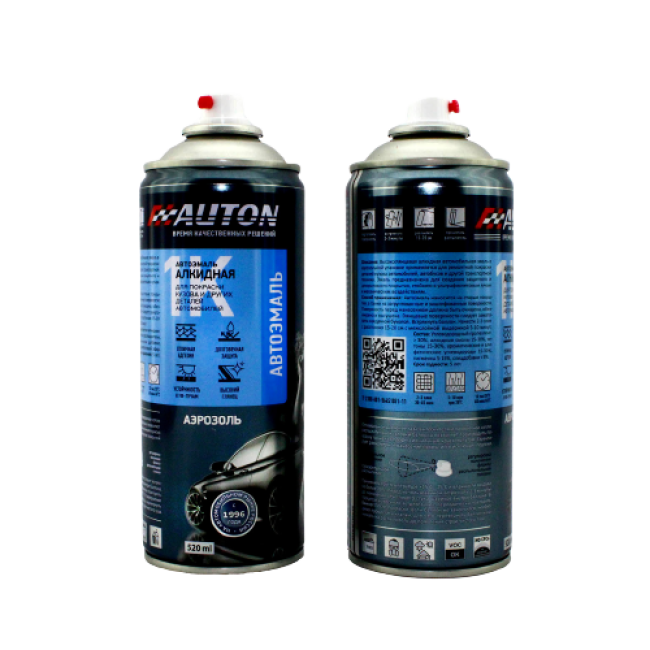 AN 110 Автоэмаль Алкидная AUTON, Рубин, аэрозоль 520 мл ATN-A46110 – купить | Auton | carpaint.kz