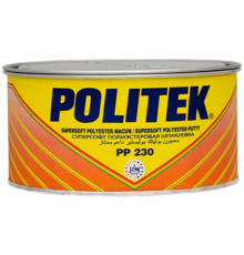 POLITEK 聚酯腻子专用 SOFT Politek（白色）1000 克。