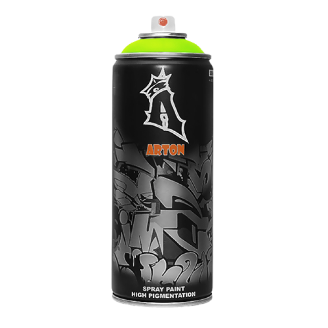 Arton A614 Aerosol paint for design and art works ARTON, Apple Green, aerosol 400 ml ART-A07468 – buy online | carpaint.kz