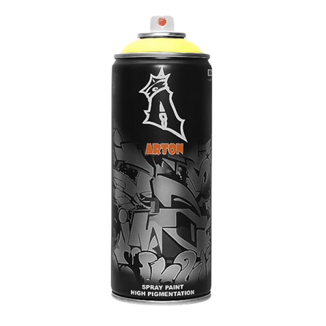 Arton A 102 Aerosol paint for design and art works ARTON, Lemon, aerosol, 400 ml ART-A07418 – buy online | carpaint.kz