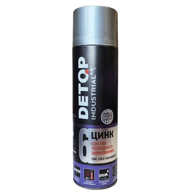 Detop Aerosol DETOP No. 6 cold galvanizing composition, aerosol 650 ml DTI-A07679 – buy online | carpaint.kz