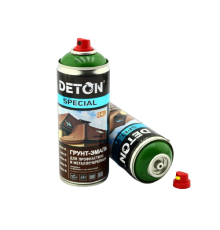 RAL 6002 DETON SPECIAL - Primer-enamel for metal tiles - Green leaf - Aerosol, 520 ml