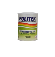 POLITEK 1K 底漆灰色底漆填料 1l。