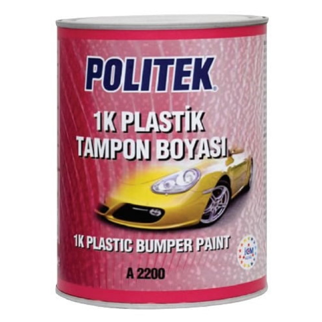 Politek POLITEK paint for painting plastic elements (black) 1 l. A2200-1000 – buy online | carpaint.kz