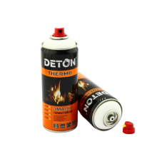 DETON THERMO - Heat-resistant enamel - White - Aerosol, 520 ml