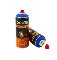 DETON THERMO - Heat-resistant enamel - Blue - Aerosol, 520 ml