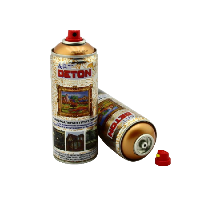 Deton DETON ART - Metallic enamel - Copper Decor - Aerosol, 520 ml DTN-A70279 – buy online | carpaint.kz