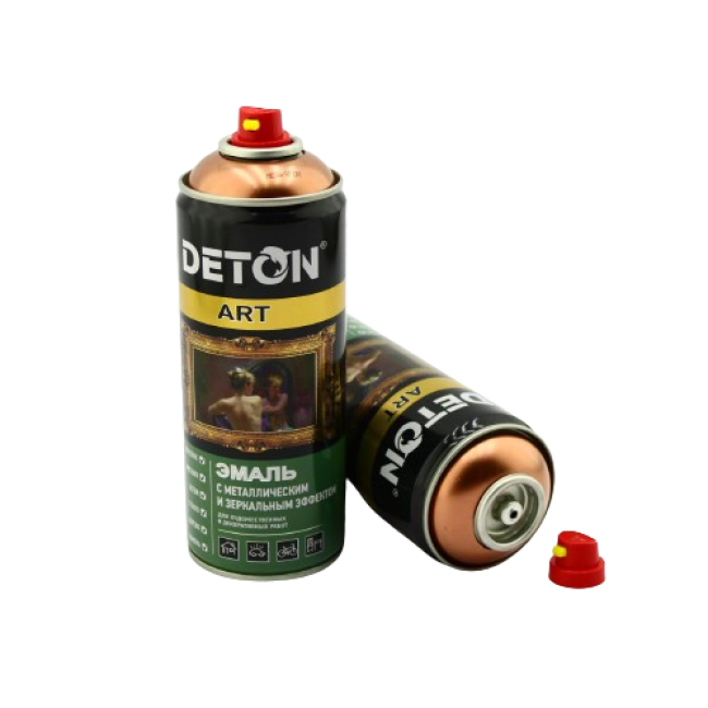 Deton DETON ART - Metallic enamel - Copper-Chrome - Aerosol, 520 ml DTN-A70885 – buy online | carpaint.kz