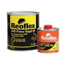 Reoflex 2K Primer UHS Acrylic 4+1 Black + Hardener, 0.8l+0.2l