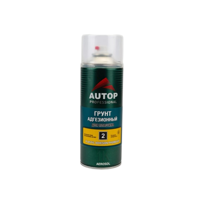 Autop AUTOP №2 - Adhesive primer for plastic - Pigmented - Aerosol, 520 ml ATP-A07272 – buy online | carpaint.kz