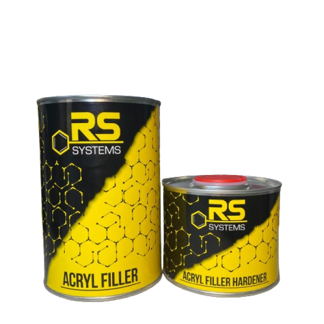 RS SYSTEMS RS SYSTEMS Acrylic filling primer 5+1 HS, Gray, 0.75+0.15l RS S5+1 - 750+150 – buy online | carpaint.kz