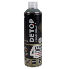RAL 7005 DETOP №4 - Тот басуға арналған эмаль 3-і 1-де - Сұр түсті - Аэрозоль