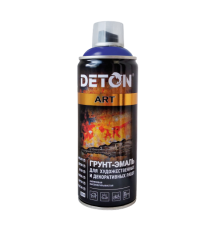 DETON ART - Primer-enamel - Dark blue - Aerosol, 520 ml