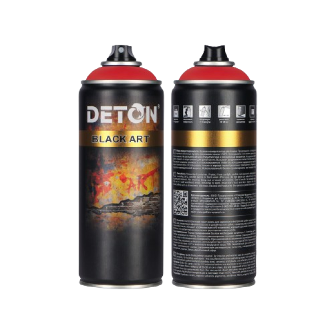 Deton DETON ART - Primer enamel - Code Red - Aerosol, 520 ml DTN-A07686 – buy online | carpaint.kz